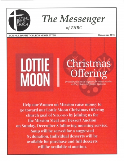 The Messenger Newsletter
