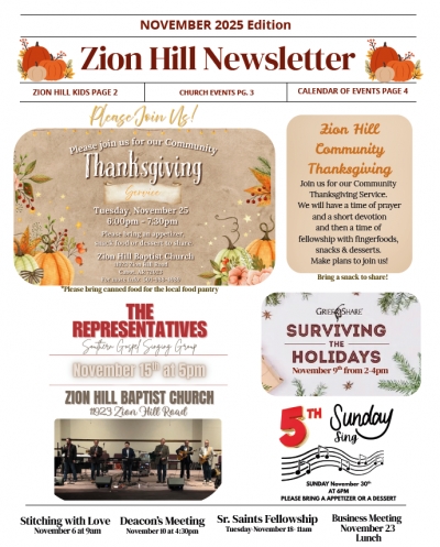 The Messenger Newsletter